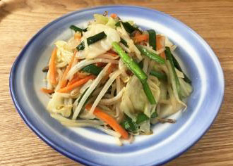 Stir-Fried Vegetables with Shio-koji